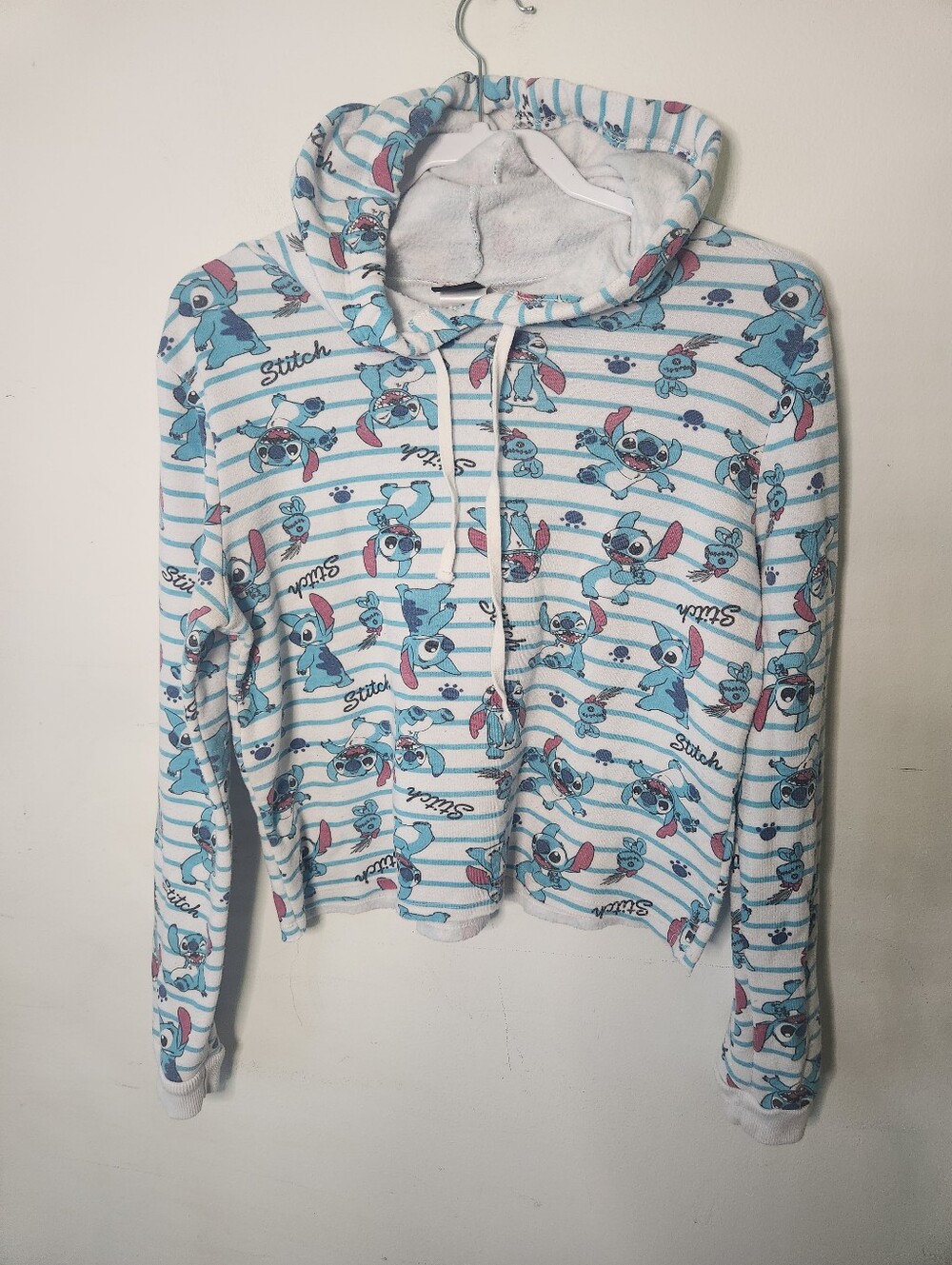 Disney Stitch Hoodie Womens Size Small